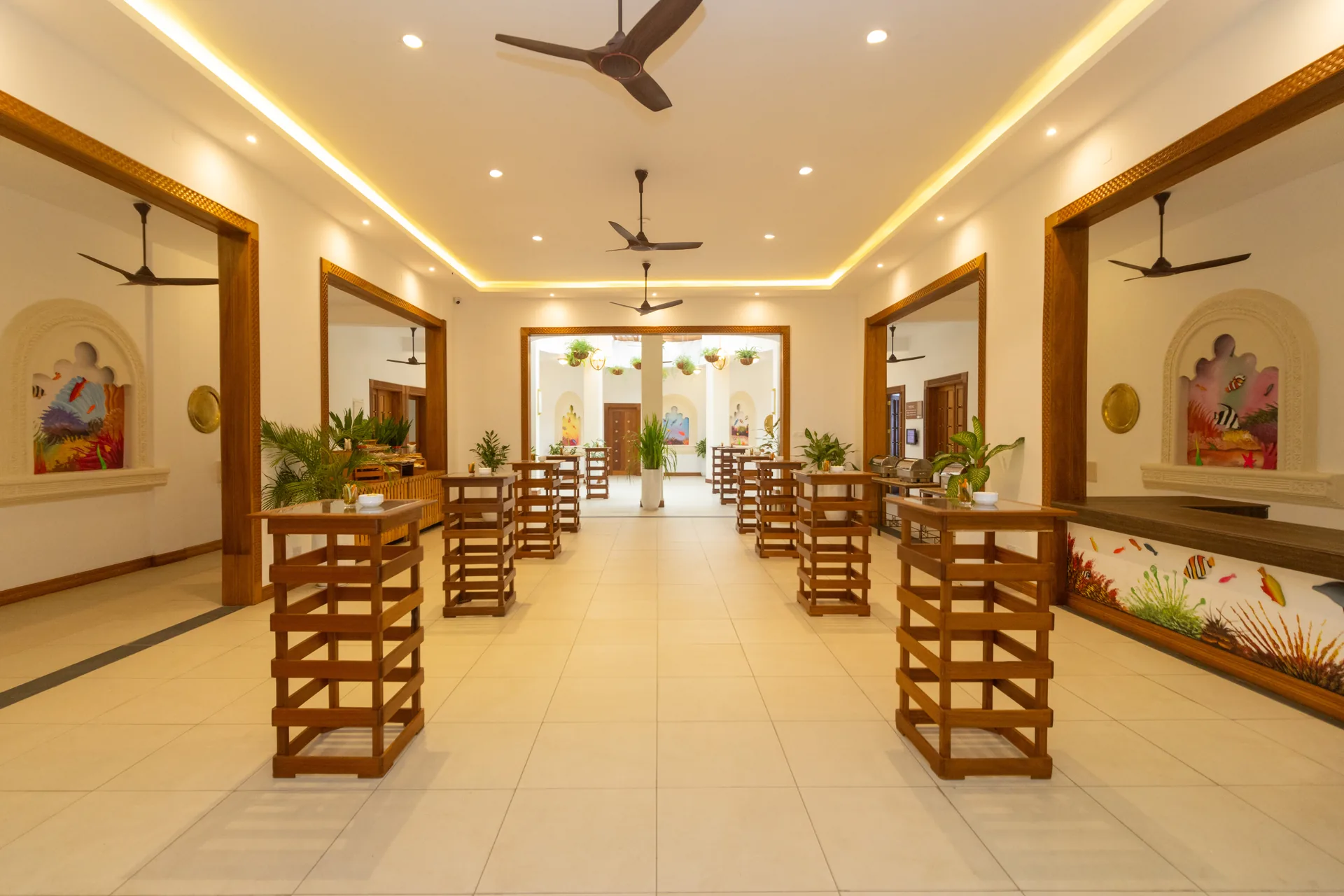 Ocean Bay Hotel — lobby corridor
